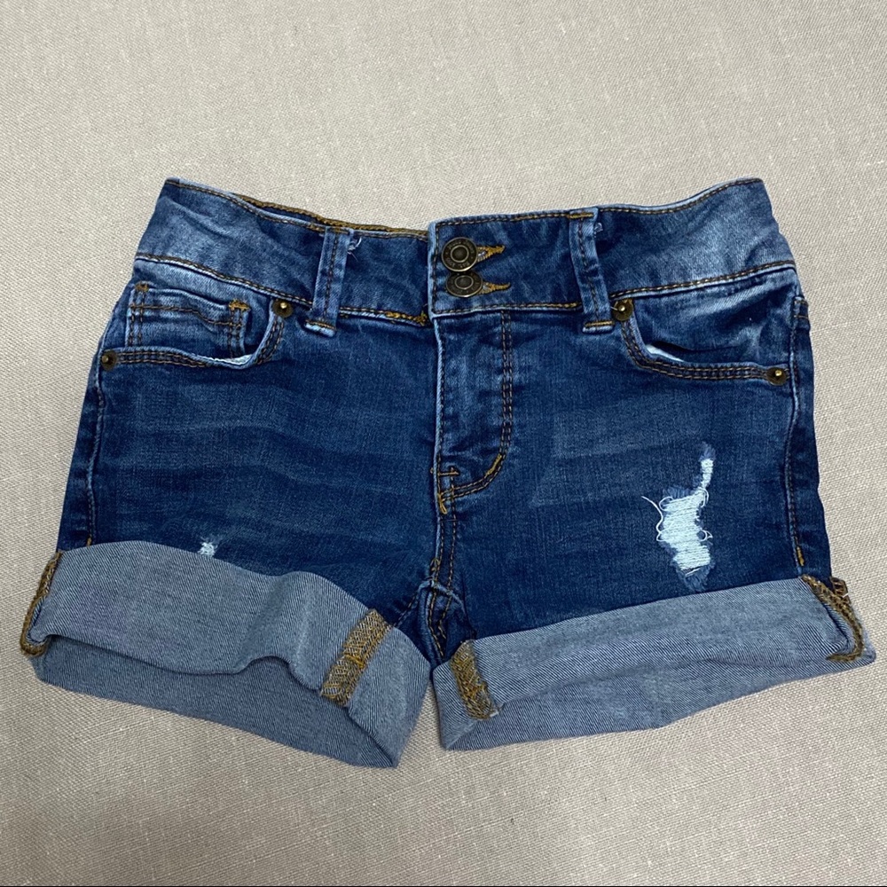 Mudd Midi Jean Short Size 8
